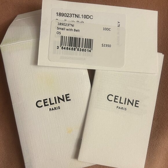 Celine - SMALL CABAS PHANTOM IN SOFT GRAINED CALFSKIN - Slate Gray - Picture 3 of 10